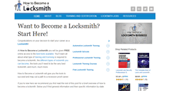 Desktop Screenshot of howtobecomealocksmith.org